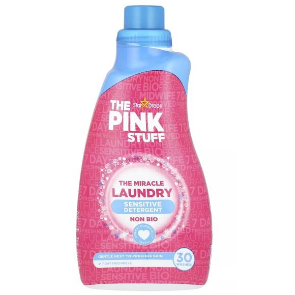 New The Miracle Laundry Detergent, Sensitive, Non Bio, 32.5 fl oz (960 ml) Rare - Picture 1 of 3